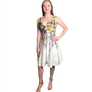 Eliza J, floral print dress